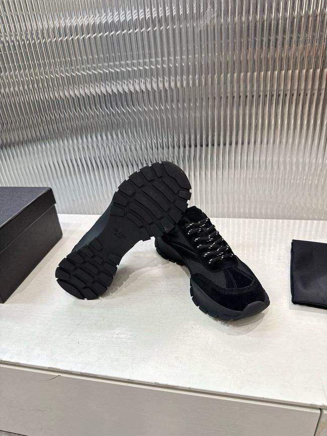 Prada Mesh fabric and suede sneakers 1E503O-2 Prada Mesh fabric and suede sneakers 1E503O-2