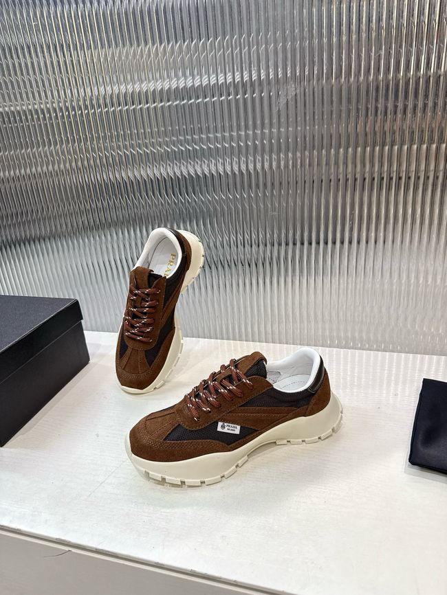 Prada Mesh fabric and suede sneakers 1E503O-3 Prada Mesh fabric and suede sneakers 1E503O-3