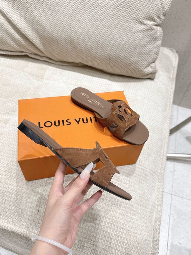 Louis Vuitton Isola Flat Mule 1AK4QO-1 Louis Vuitton Isola Flat Mule 1AK4QO-1