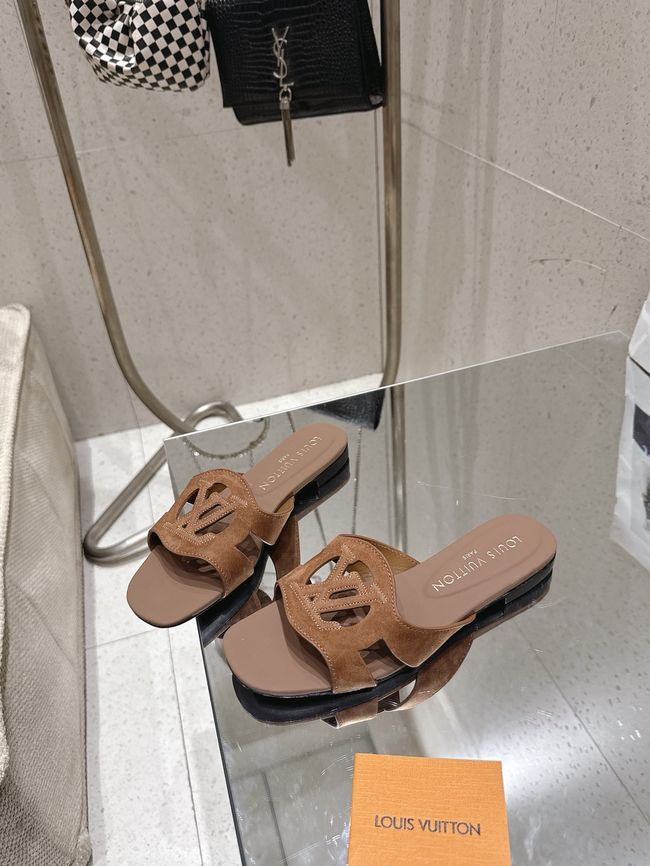 Louis Vuitton Isola Flat Mule 1AK4QO-1 Louis Vuitton Isola Flat Mule 1AK4QO-1