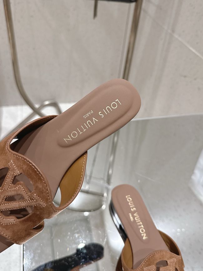 Louis Vuitton Isola Flat Mule 1AK4QO-1 Louis Vuitton Isola Flat Mule 1AK4QO-1