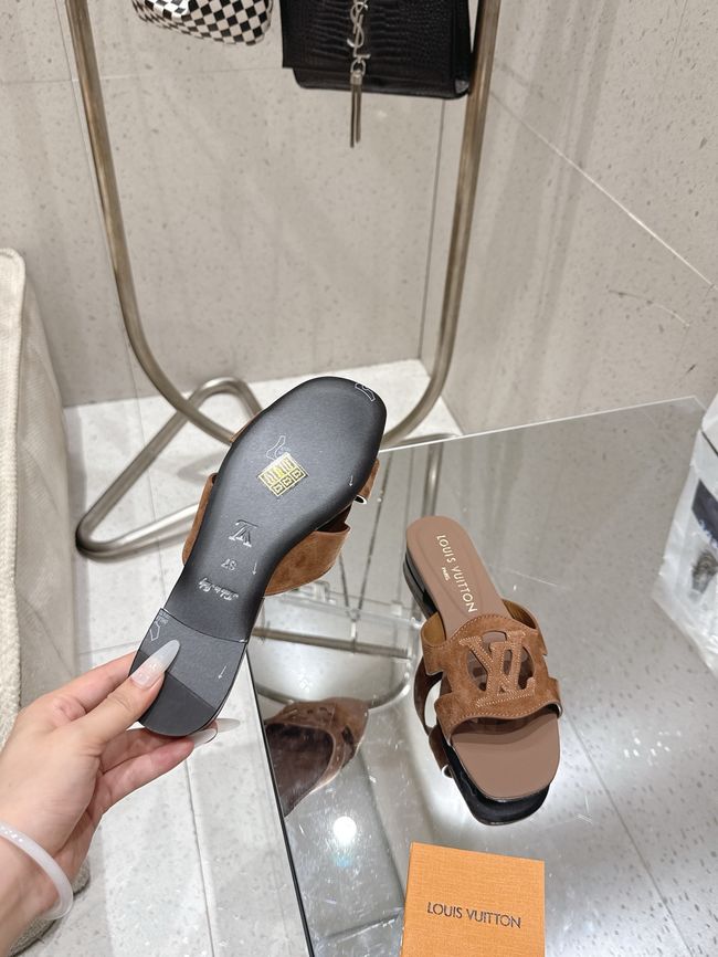 Louis Vuitton Isola Flat Mule 1AK4QO-1 Louis Vuitton Isola Flat Mule 1AK4QO-1