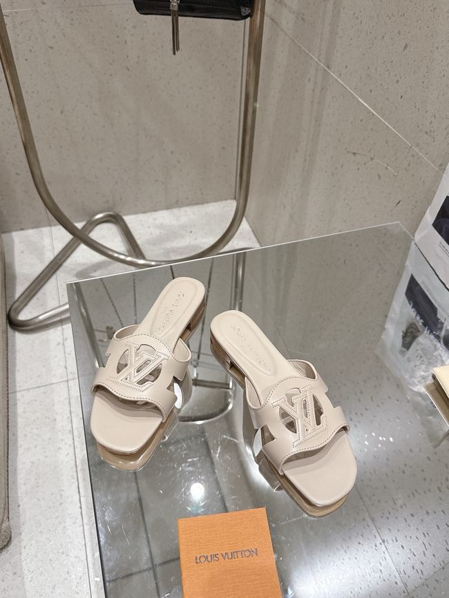 Louis Vuitton Isola Flat Mule 1AK4QO-4 Louis Vuitton Isola Flat Mule 1AK4QO-4