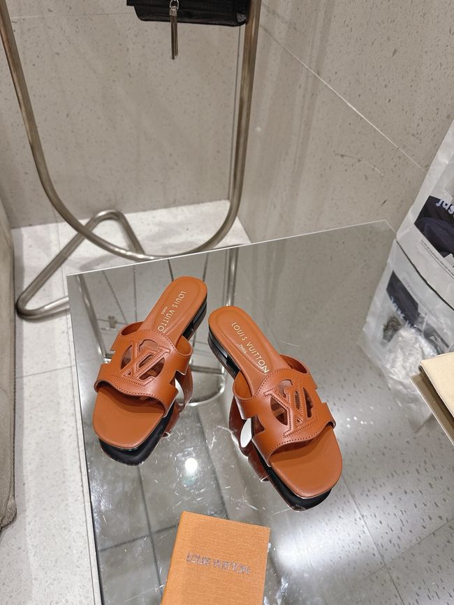 Louis Vuitton Isola Flat Mule 1AK4QO-6 Louis Vuitton Isola Flat Mule 1AK4QO-6