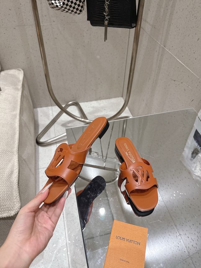Louis Vuitton Isola Flat Mule 1AK4QO-6 Louis Vuitton Isola Flat Mule 1AK4QO-6