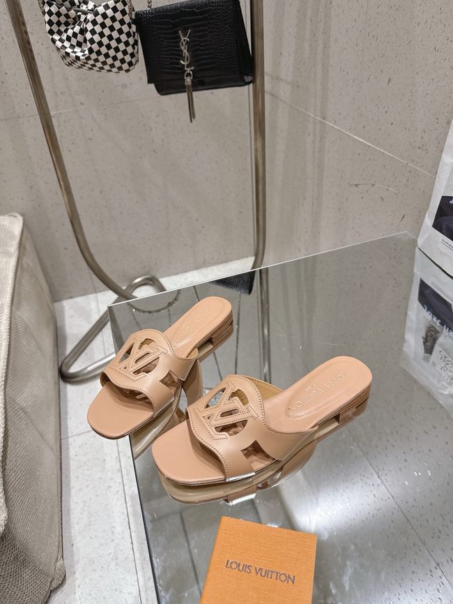 Louis Vuitton Isola Flat Mule 1AK4QO-8 Louis Vuitton Isola Flat Mule 1AK4QO-8