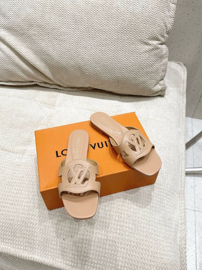 Louis Vuitton Isola Flat Mule 1AK4QO-8 Louis Vuitton Isola Flat Mule 1AK4QO-8
