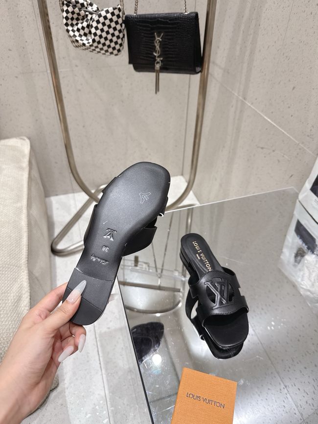 Louis Vuitton Isola Flat Mule 1AK4QO-8 Louis Vuitton Isola Flat Mule 1AK4QO-8