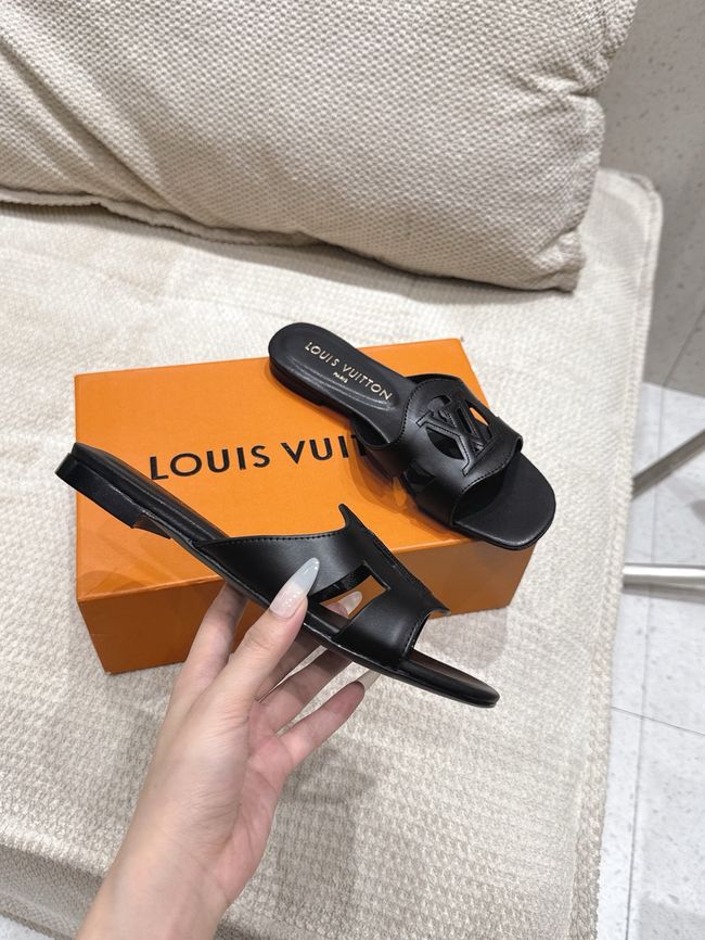 Louis Vuitton Isola Flat Mule 1AK4QO-8 Louis Vuitton Isola Flat Mule 1AK4QO-8