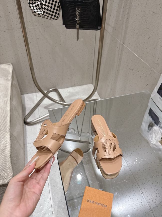 Louis Vuitton Isola Flat Mule 1AK4QO-8 Louis Vuitton Isola Flat Mule 1AK4QO-8