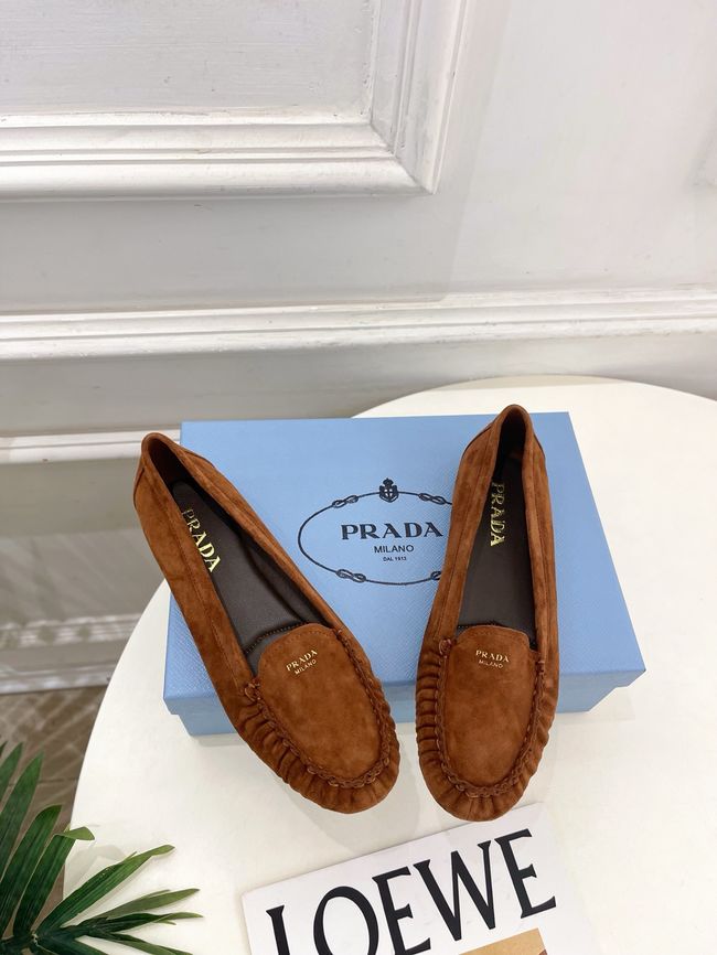 Prada Shuffle antiqued leather loafers 64173-6 Prada Shuffle antiqued leather loafers 64173-6