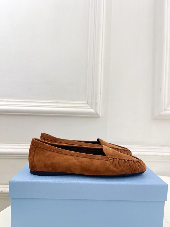 Prada Shuffle antiqued leather loafers 64173-6 Prada Shuffle antiqued leather loafers 64173-6