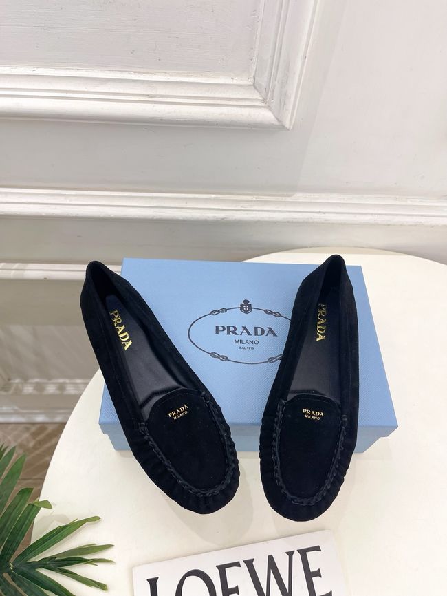 Prada Shuffle antiqued leather loafers 64173-7 Prada Shuffle antiqued leather loafers 64173-7