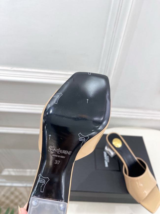 Saint Laurent SABRINA mules in TPU 5CM 64172-2 Saint Laurent SABRINA mules in TPU 5CM 64172-2
