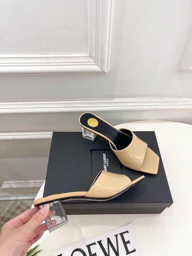 Saint Laurent SABRINA mules in TPU 5CM 64172-2 Saint Laurent SABRINA mules in TPU 5CM 64172-2