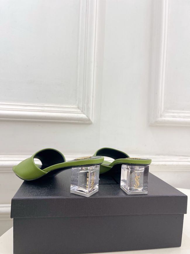Saint Laurent SABRINA mules in TPU 5CM 64172-3 Saint Laurent SABRINA mules in TPU 5CM 64172-3