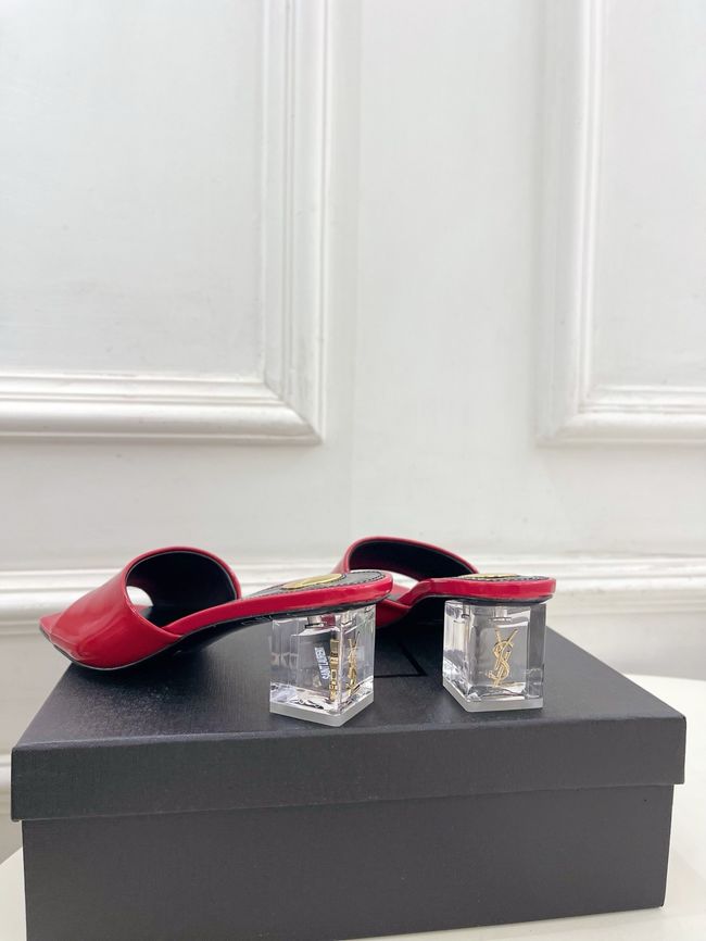 Saint Laurent SABRINA mules in TPU 5CM 64172-5 Saint Laurent SABRINA mules in TPU 5CM 64172-5