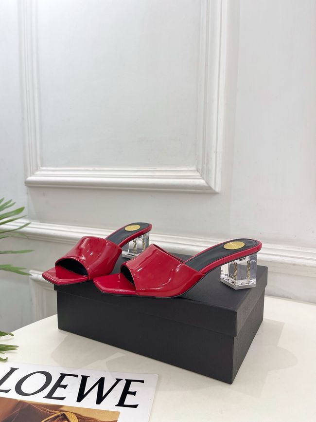 Saint Laurent SABRINA mules in TPU 5CM 64172-5 Saint Laurent SABRINA mules in TPU 5CM 64172-5