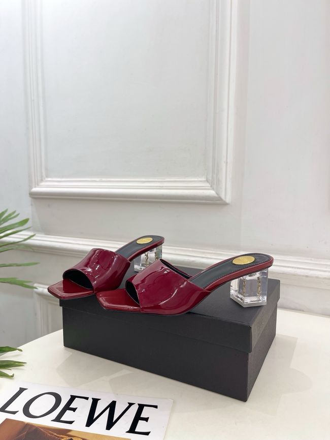 Saint Laurent SABRINA mules in TPU 5CM 64172-7 Saint Laurent SABRINA mules in TPU 5CM 64172-7