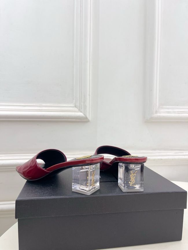 Saint Laurent SABRINA mules in TPU 5CM 64172-7 Saint Laurent SABRINA mules in TPU 5CM 64172-7