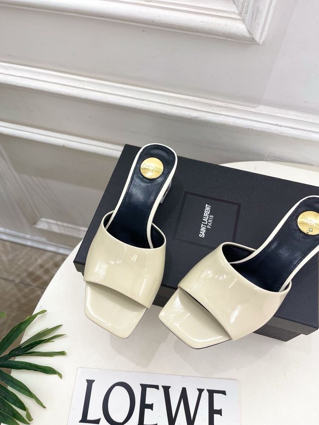 Saint Laurent SABRINA mules in TPU 5CM 64172-8 Saint Laurent SABRINA mules in TPU 5CM 64172-8