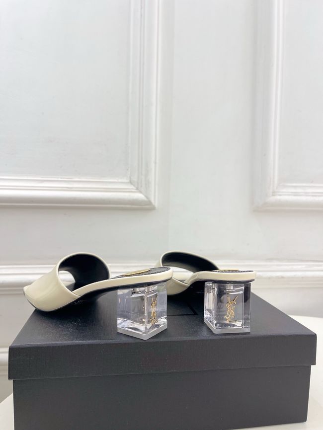 Saint Laurent SABRINA mules in TPU 5CM 64172-8 Saint Laurent SABRINA mules in TPU 5CM 64172-8