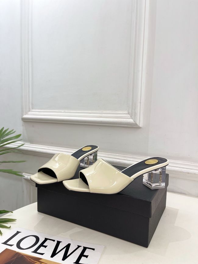 Saint Laurent SABRINA mules in TPU 5CM 64172-8 Saint Laurent SABRINA mules in TPU 5CM 64172-8