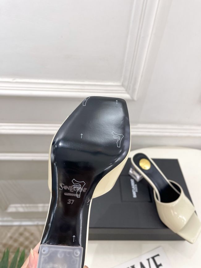 Saint Laurent SABRINA mules in TPU 5CM 64172-8 Saint Laurent SABRINA mules in TPU 5CM 64172-8