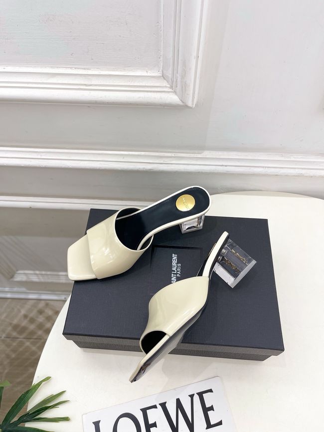 Saint Laurent SABRINA mules in TPU 5CM 64172-8 Saint Laurent SABRINA mules in TPU 5CM 64172-8
