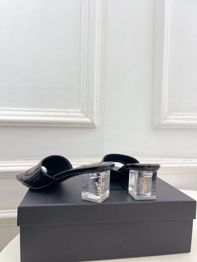Saint Laurent SABRINA mules in TPU 5CM 64172-9 Saint Laurent SABRINA mules in TPU 5CM 64172-9