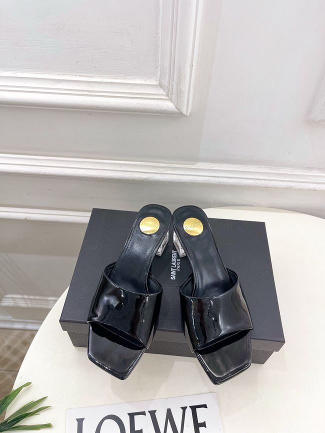 Saint Laurent SABRINA mules in TPU 5CM 64172-9 Saint Laurent SABRINA mules in TPU 5CM 64172-9