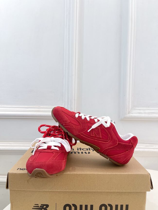 Miu Miu New Balance Tech Sneakers 5E165E-2 Miu Miu New Balance Tech Sneakers 5E165E-2
