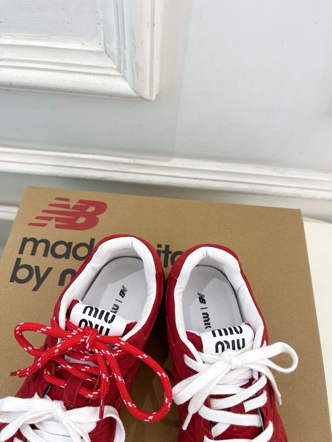 Miu Miu New Balance Tech Sneakers 5E165E-2 Miu Miu New Balance Tech Sneakers 5E165E-2