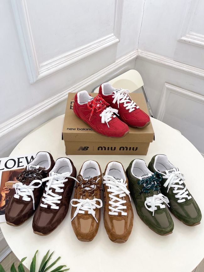 Miu Miu New Balance Tech Sneakers 5E165E-3 Miu Miu New Balance Tech Sneakers 5E165E-3