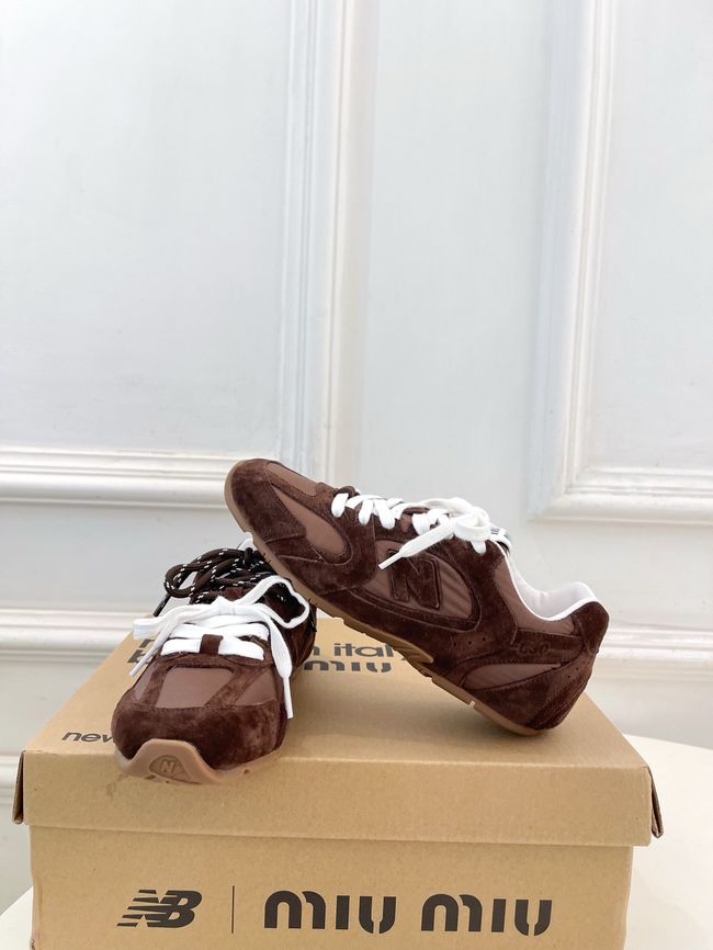 Miu Miu New Balance Tech Sneakers 5E165E-4 Miu Miu New Balance Tech Sneakers 5E165E-4