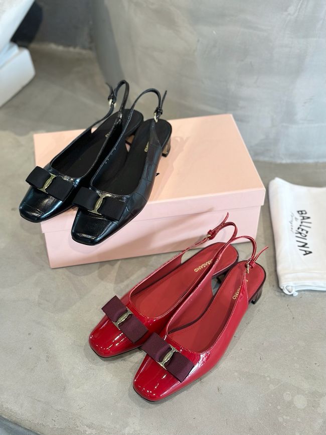 Ferragamo Shoes High heels 3.5CM 64190-3 Ferragamo Shoes High heels 3.5CM 64190-3