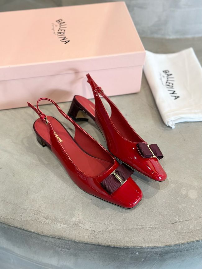 Ferragamo Shoes High heels 3.5CM 64190-4 Ferragamo Shoes High heels 3.5CM 64190-4