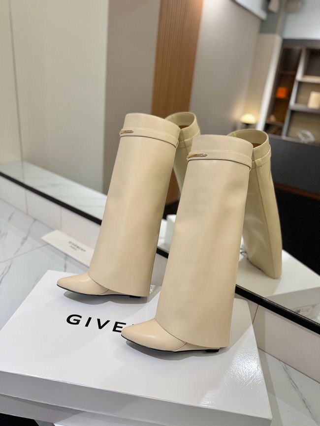 Givenchy High Boots Shiny Calfskin high heels 8.5CM 65261-1 Givenchy High Boots Shiny Calfskin high heels 8.5CM 65261-1