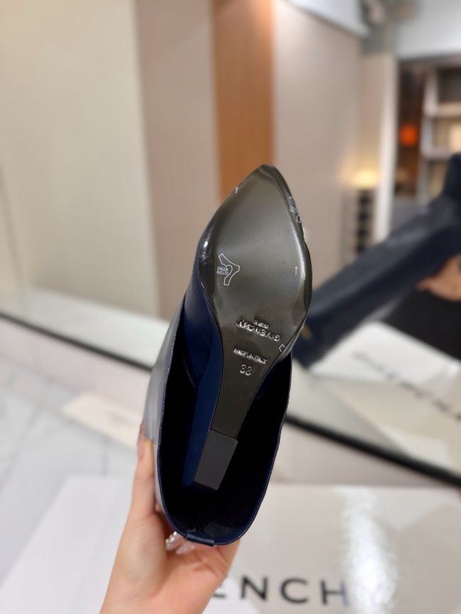 Givenchy High Boots Shiny Calfskin high heels 8.5CM 65261-2 Givenchy High Boots Shiny Calfskin high heels 8.5CM 65261-2
