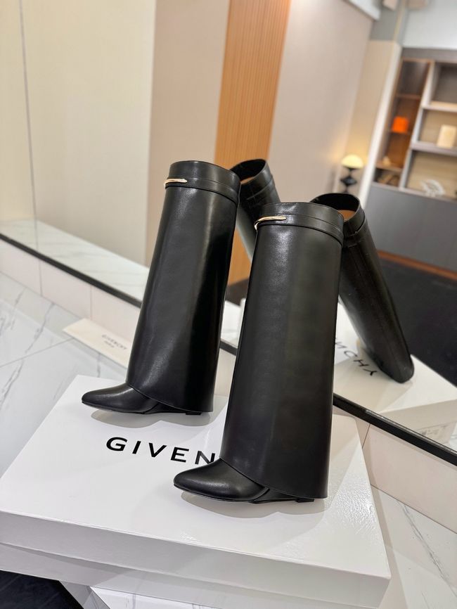 Givenchy High Boots Shiny Calfskin high heels 8.5CM 65261-3 Givenchy High Boots Shiny Calfskin high heels 8.5CM 65261-3