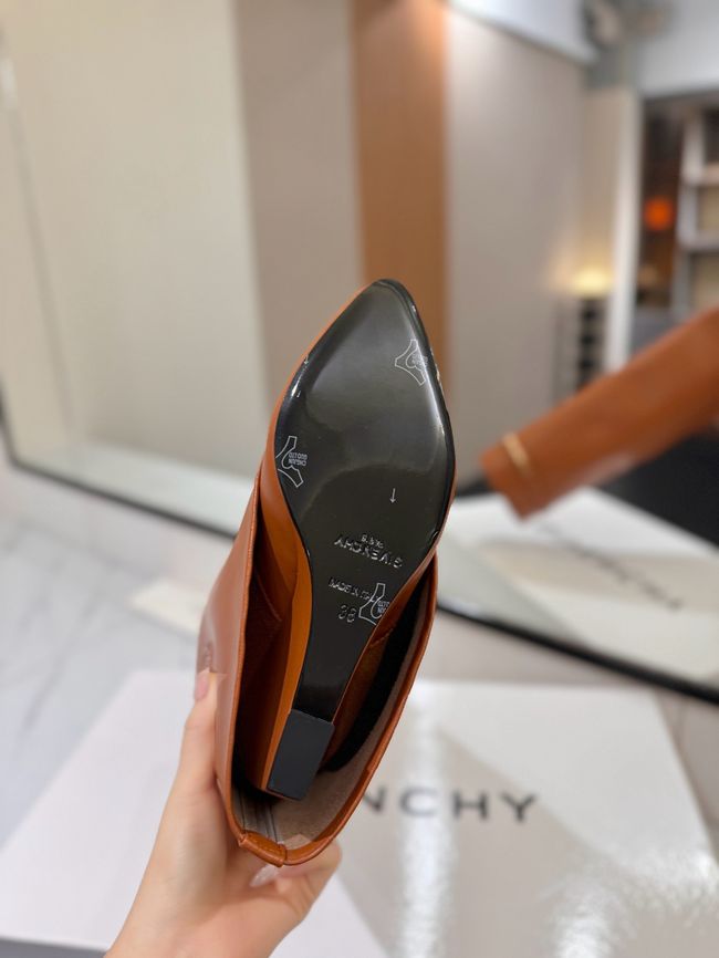 Givenchy High Boots Shiny Calfskin high heels 8.5CM 65261-5 Givenchy High Boots Shiny Calfskin high heels 8.5CM 65261-5