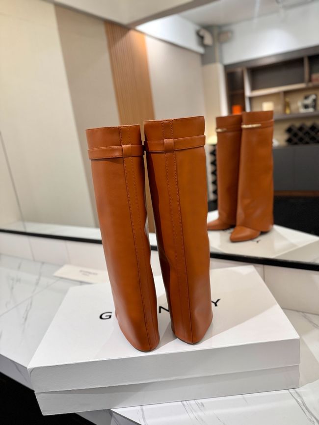 Givenchy High Boots Shiny Calfskin high heels 8.5CM 65261-5 Givenchy High Boots Shiny Calfskin high heels 8.5CM 65261-5