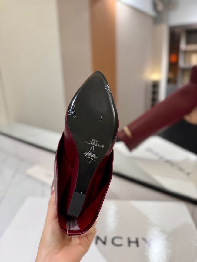 Givenchy High Boots Shiny Calfskin high heels 8.5CM 65261-5 Givenchy High Boots Shiny Calfskin high heels 8.5CM 65261-5