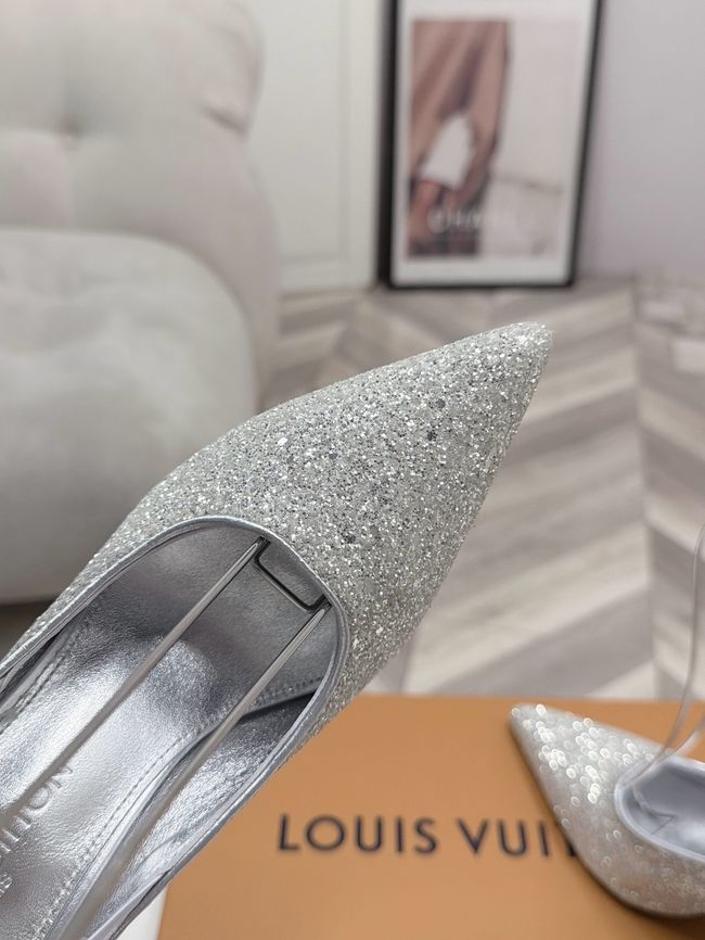 Louis Vuitton Twist Slingback Pump 9CM 64256-3 Louis Vuitton Twist Slingback Pump 9CM 64256-3