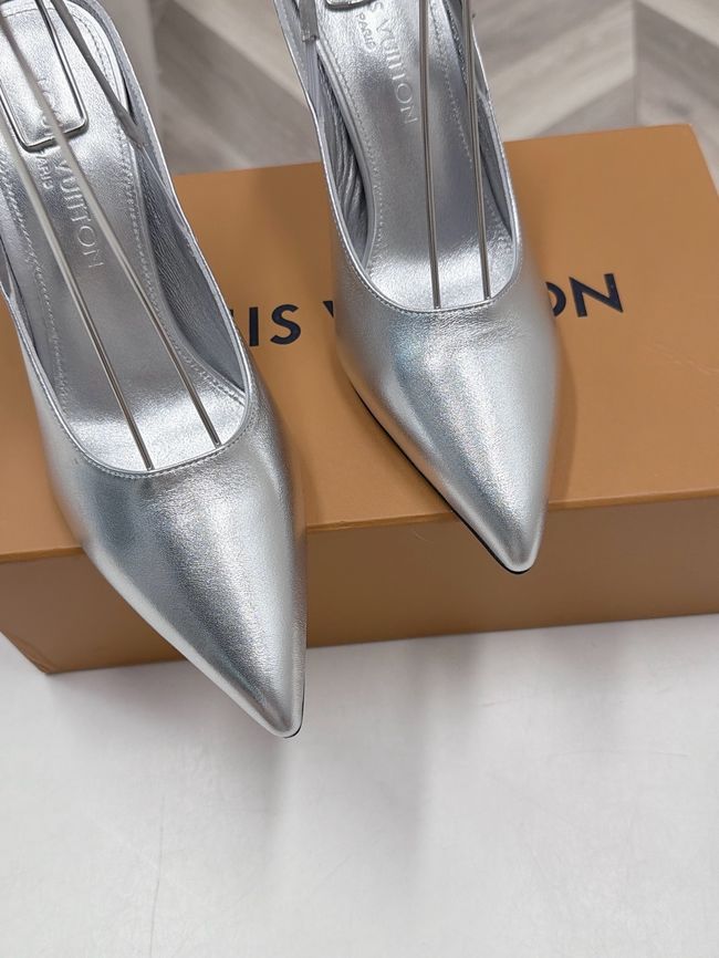 Louis Vuitton Twist Slingback Pump 9CM 64256-4 Louis Vuitton Twist Slingback Pump 9CM 64256-4