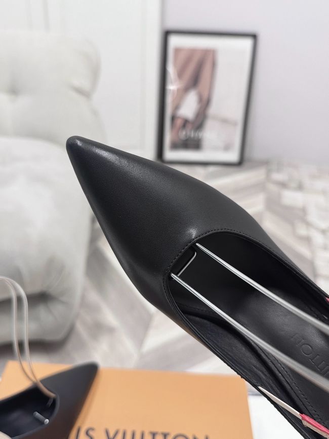 Louis Vuitton Twist Slingback Pump 9CM 64256-5 Louis Vuitton Twist Slingback Pump 9CM 64256-5