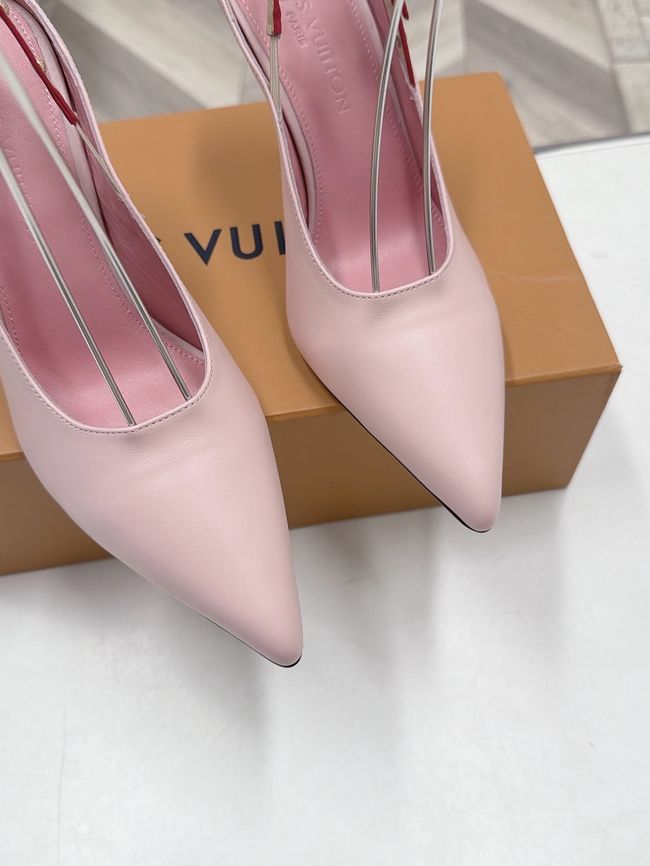 Louis Vuitton Twist Slingback Pump 9CM 64256-6 Louis Vuitton Twist Slingback Pump 9CM 64256-6