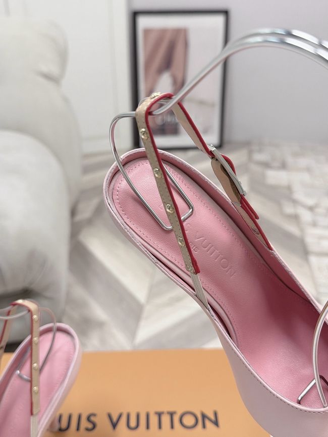 Louis Vuitton Twist Slingback Pump 9CM 64256-6 Louis Vuitton Twist Slingback Pump 9CM 64256-6