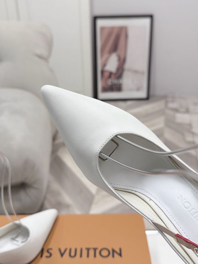 Louis Vuitton Twist Slingback Pump 9CM 64256-7 Louis Vuitton Twist Slingback Pump 9CM 64256-7