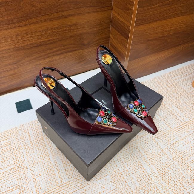 Saint Laurent slingback pumps 10.5CM 64257-3 Saint Laurent slingback pumps 10.5CM 64257-3